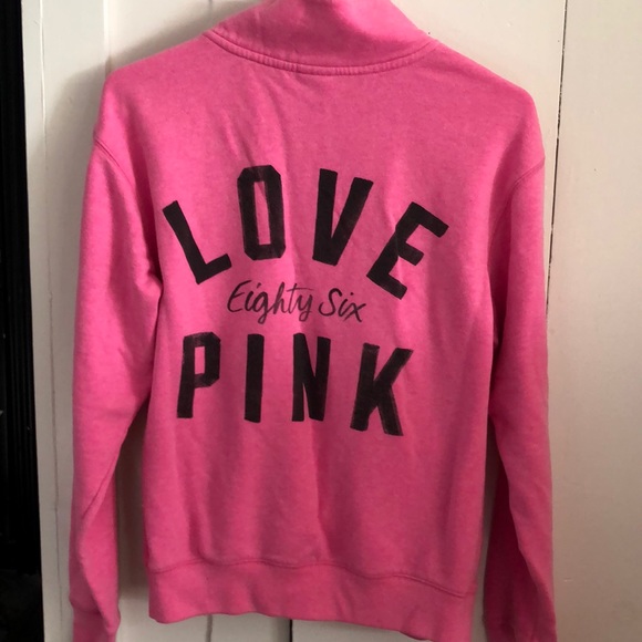 Pink Quarter-Zip - Picture 2 of 2